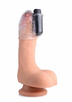 Oplaadbare Penis Head Teaser met Afstandsbediening