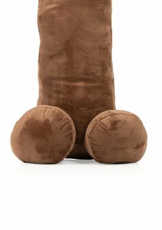 Penis Plushie - 24&#039;&#039;/ 60 cm - Brown