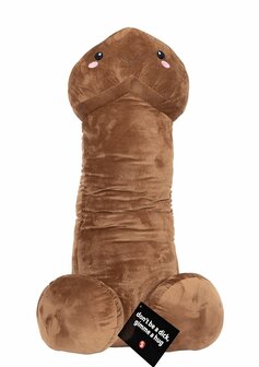 Penis Plushie - 39&#039;&#039;/ 100 cm - Brown