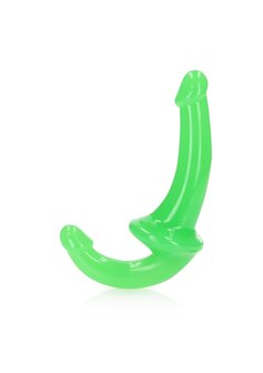 Strapless Strap-On - GitD - 6&#039;&#039; / 13,5 cm - Neon Green