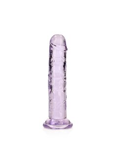 Straight Realistic Dildo Suction Cup - 6&#039;&#039; / 14,5 - Purple