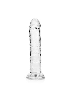 Straight Realistic Dildo Suction Cup - 6&#039;&#039; / 14,5 - Tra