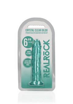 Straight Realistic Dildo Suction Cup - 6&#039;&#039; / 14,5 - Tur