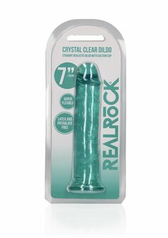 Straight Realistic Dildo Suction Cup - 7&#039;&#039; / 18 - Tur