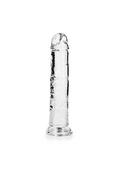 Straight Realistic Dildo Suction Cup - 8&#039;&#039; / 20 - Tra