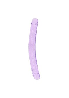 Realistic Double Dong - 13&#039;&#039; / 34 cm - Purple