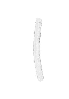 Realistic Double Dong - 13&#039;&#039; / 34 cm - Transparent