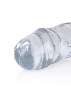 Realistic Double Dong - 13&#039;&#039; / 34 cm - Transparent