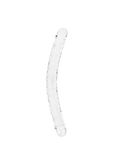 Realistic Double Dong - 18&#039;&#039; / 45 cm - Transparent