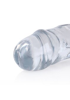 Realistic Double Dong - 18&#039;&#039; / 45 cm - Transparent