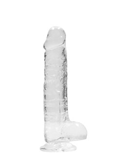 Realistische Dildo met Ballen - 19 cm