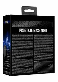 E-Stimulatie Prostaat Massager