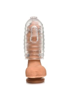 Milker TPE Masturbator - Clear