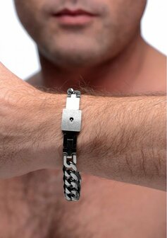 Chained Vergrendelingsarmband en Ketting met Slot