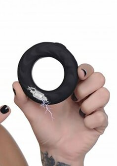 E-Stim Pro - Silicone Vibrating Cockring + Remote Control
