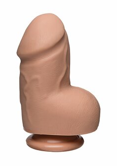 Fat D - Realistische ULTRASKYN Dildo met Ballen - 15 cm