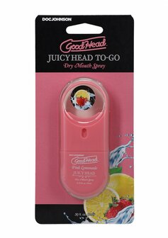 Juicy Head Dry Mouth Spray To-Go - Lemonade - 0.3 fl oz / 9 ml