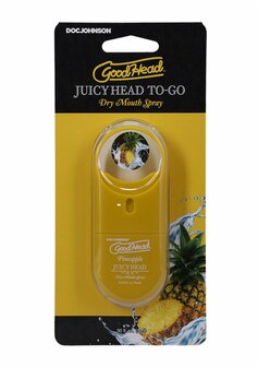 Juicy Head Dry Mouth Spray To-Go - Pineapple - 0.3 fl oz / 9 ml
