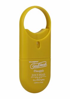 Juicy Head Dry Mouth Spray To-Go - Pineapple - 0.3 fl oz / 9 ml