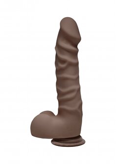 The D - Ragin&#039; D with Balls - 7.5 Inch - Chocolate