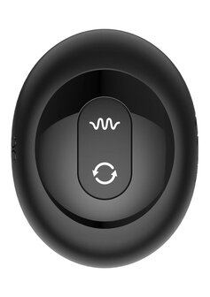 Tornado - Remote Control Rotating Butt Plug - Black