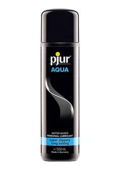 Pjur Aqua - Glijmiddel en Massagegel op Waterbasis - 500 ml
