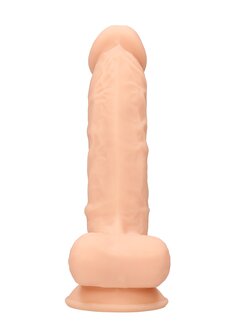 Siliconen Dildo met Ballen - 18 cm