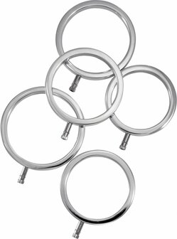 Massief Metalen Cockring Set