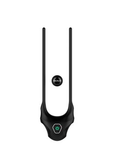 Forge - Vibrating Adjustable Lasso Silicone Cock Ring - Black