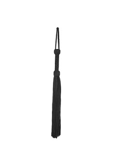 Leather Suede Flogger - Black