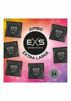 EXS Jumbo Pack - Condoms - 24 Pieces