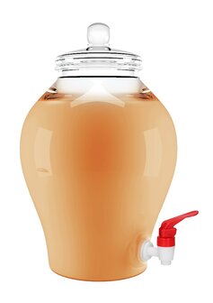 Glijmiddel Op Waterbasis - Sinaasappel