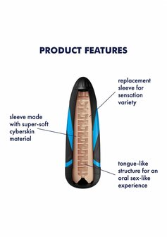 Men Lusty Tongues - Penis Sleeve