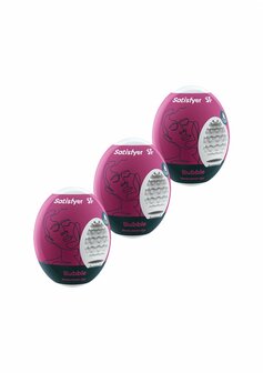 Masturbator Eitjes Set - Verschillend - 3 Stuks