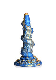 Kraken Silicone Dildo - Blue