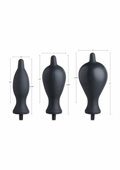 Dark Inflator - Siliconen Opblaasbare Plug