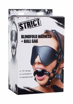 Oogmaskerharnas met Bal Gag