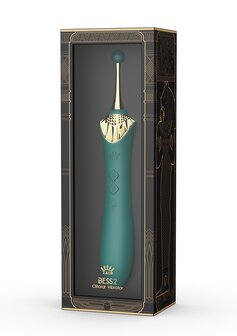 Bess 2 - Clitoral Vibrator - Turquoise Green