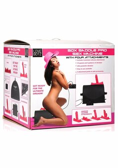 Saddle Ultimate Sex Machine - Black