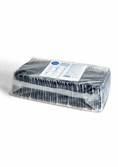 EXS Black Latex Condoms - Condoms - 100 Pieces