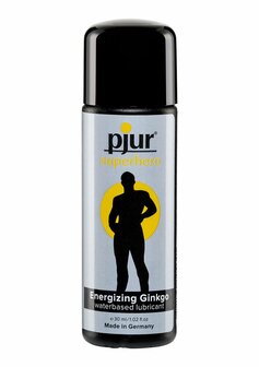 Pjur Superhero Glide - Glijmiddel en Massagegel met Stimulerend Effect voor Mannen - 30 ml