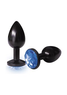 Bejeweled - Roestvrijstalen Butt Plug met Steentje