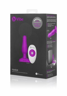 Novice Plug - Vibrerende Butt Plugg
