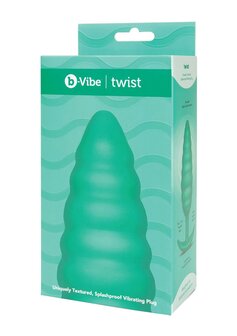Twist Texture Plug - Vibrerende Butt Plug