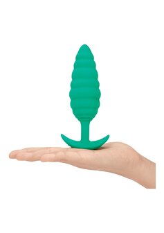 Twist Texture Plug - Vibrerende Butt Plug