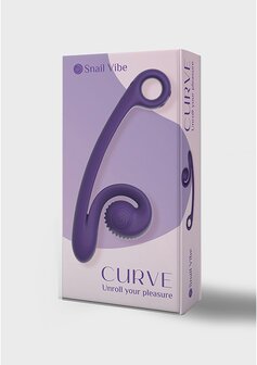 Snail Vibe - Curve Vibrator - Purple