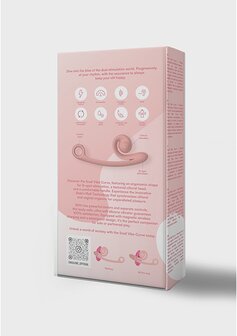 Snail Vibe - Curve Vibrator - Peachy Pink