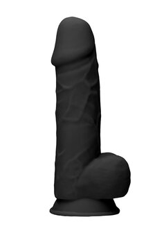 Siliconen Dildo met Ballen - 21,6 cm