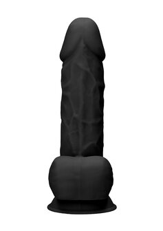 Siliconen Dildo met Ballen - 21,6 cm