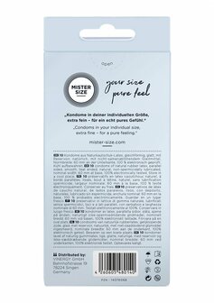 Pure Feel - Kondooms 60 mm - 10 pack